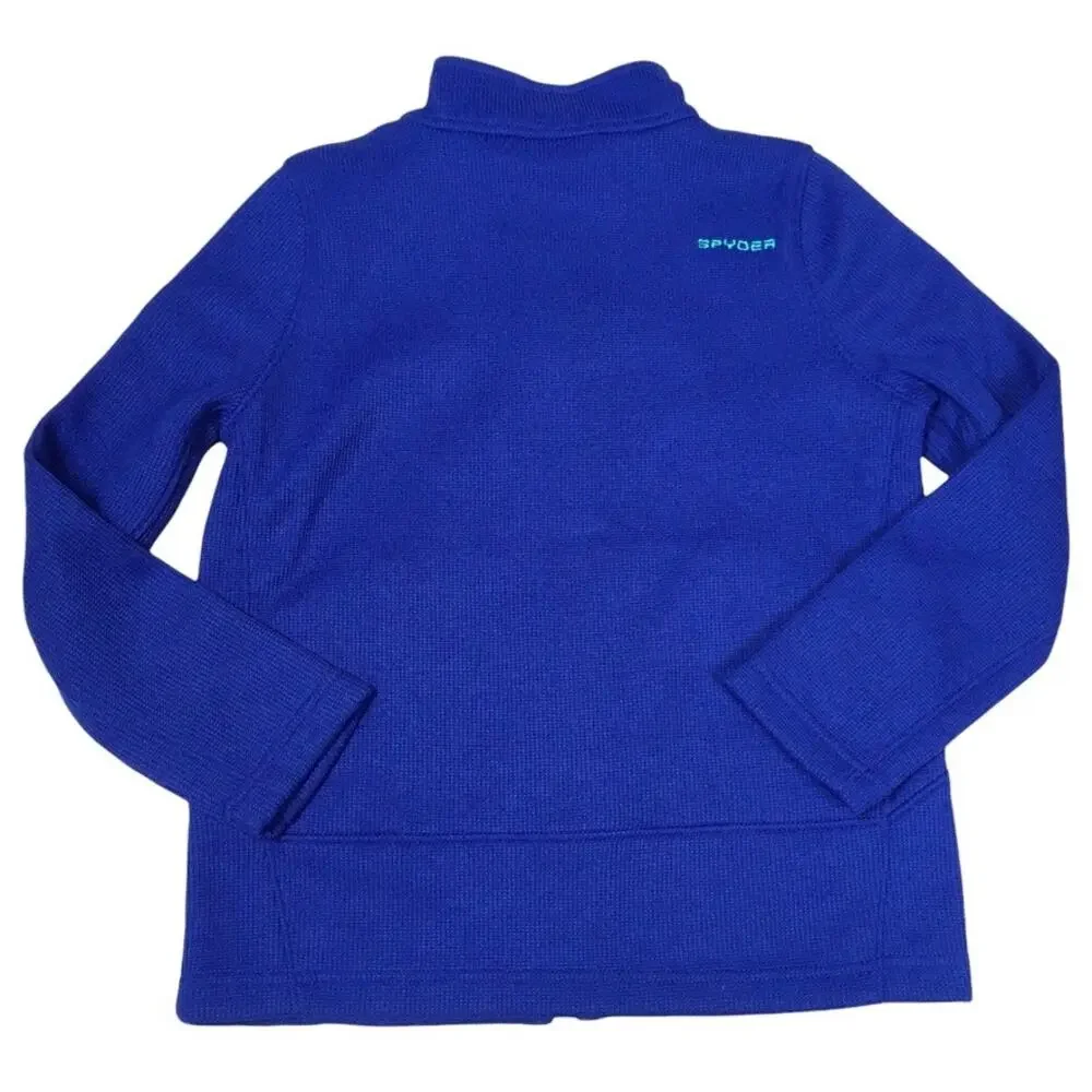 Spyder Endure Stryke Knit Jacket Full Zip Long Sleeve Mock Neck Knit Youth XL 18